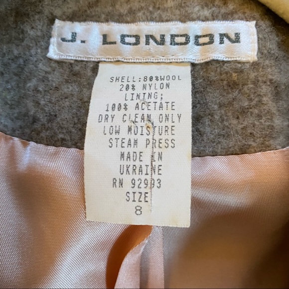 Made in Ukraine Wool Blazer - Picture 2 of 6